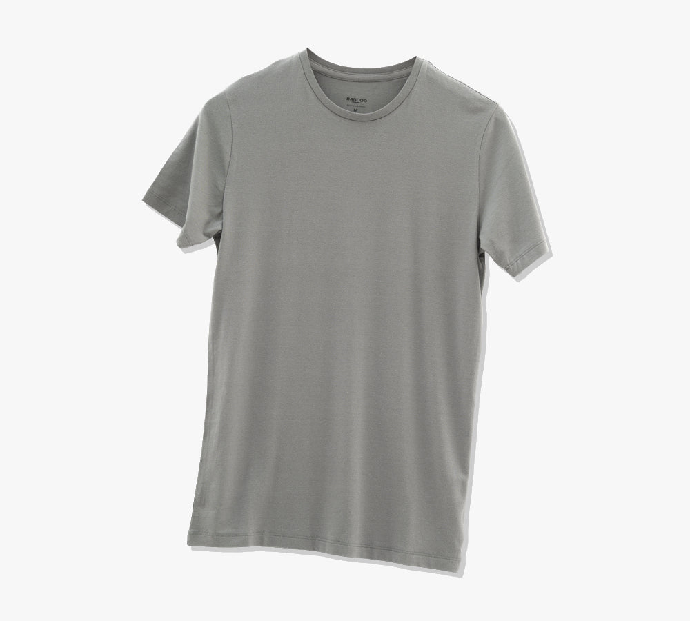 T-Shirt Ronde Hals | Cool Grey