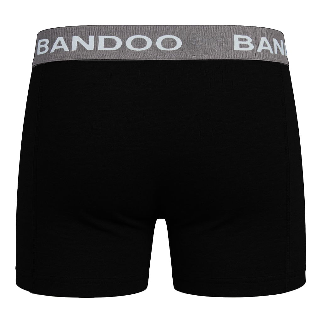 2-Pack Bamboo Boxers - Black + Black