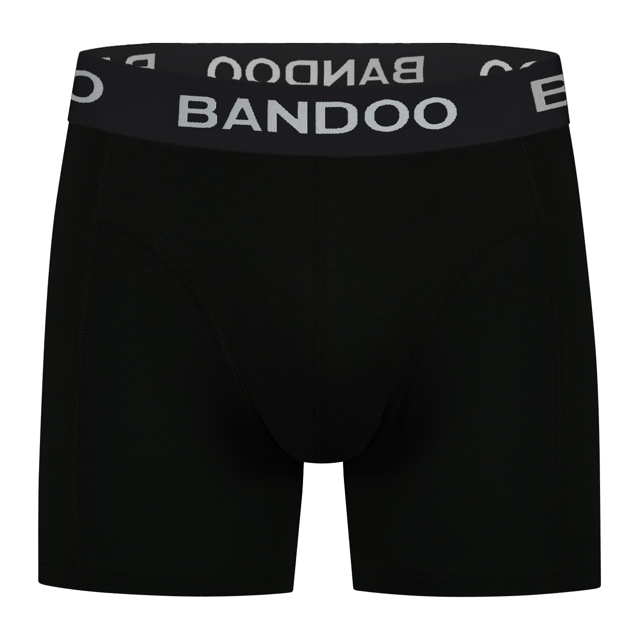 2-Pack Bamboo Boxers - Black + Grey