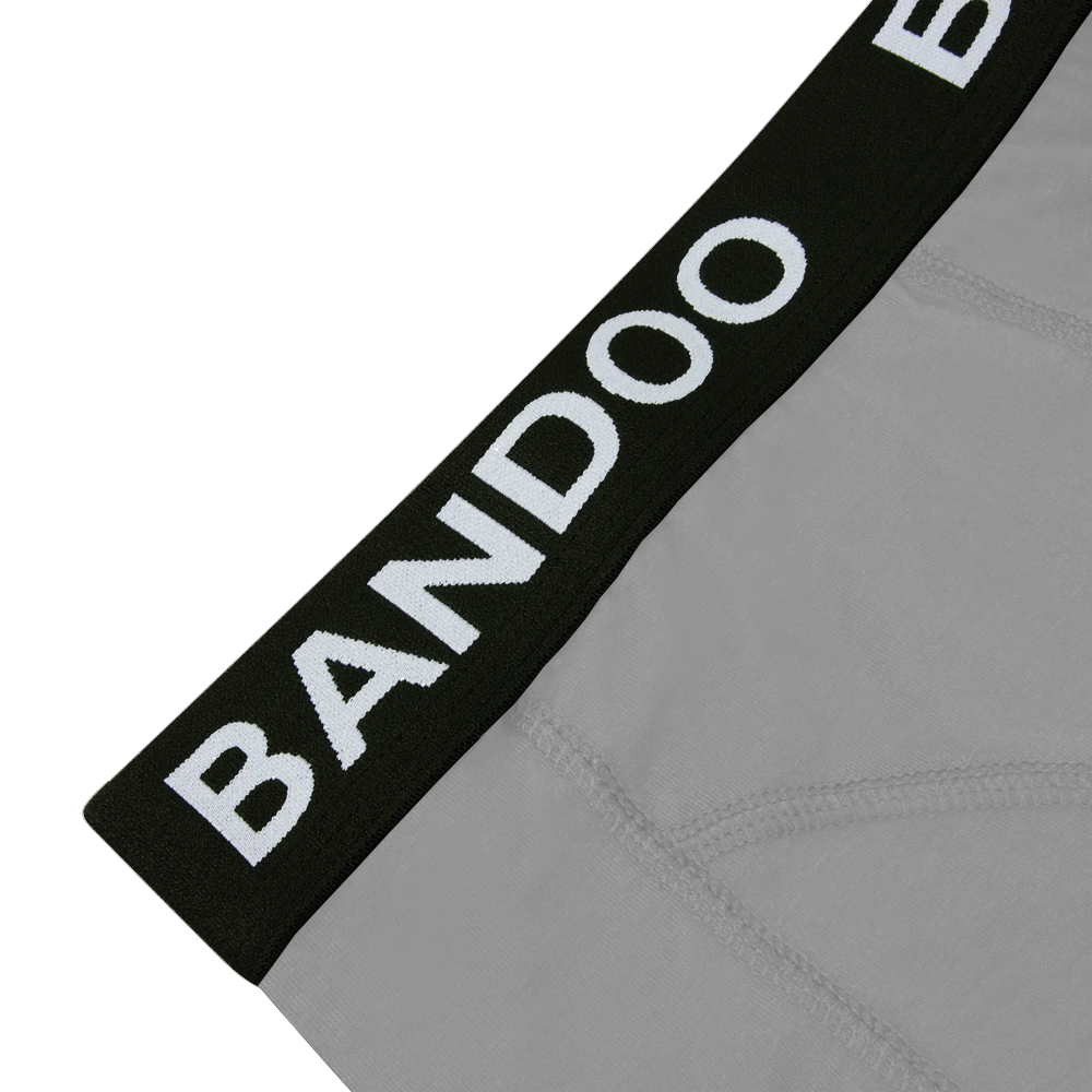 2-Pack Bamboo Boxers - Black + Grey