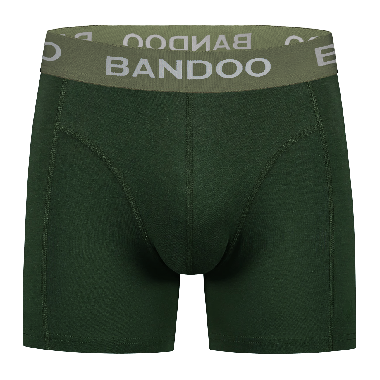 2-Pack Bamboo Boxers - Army Green + Olive Green