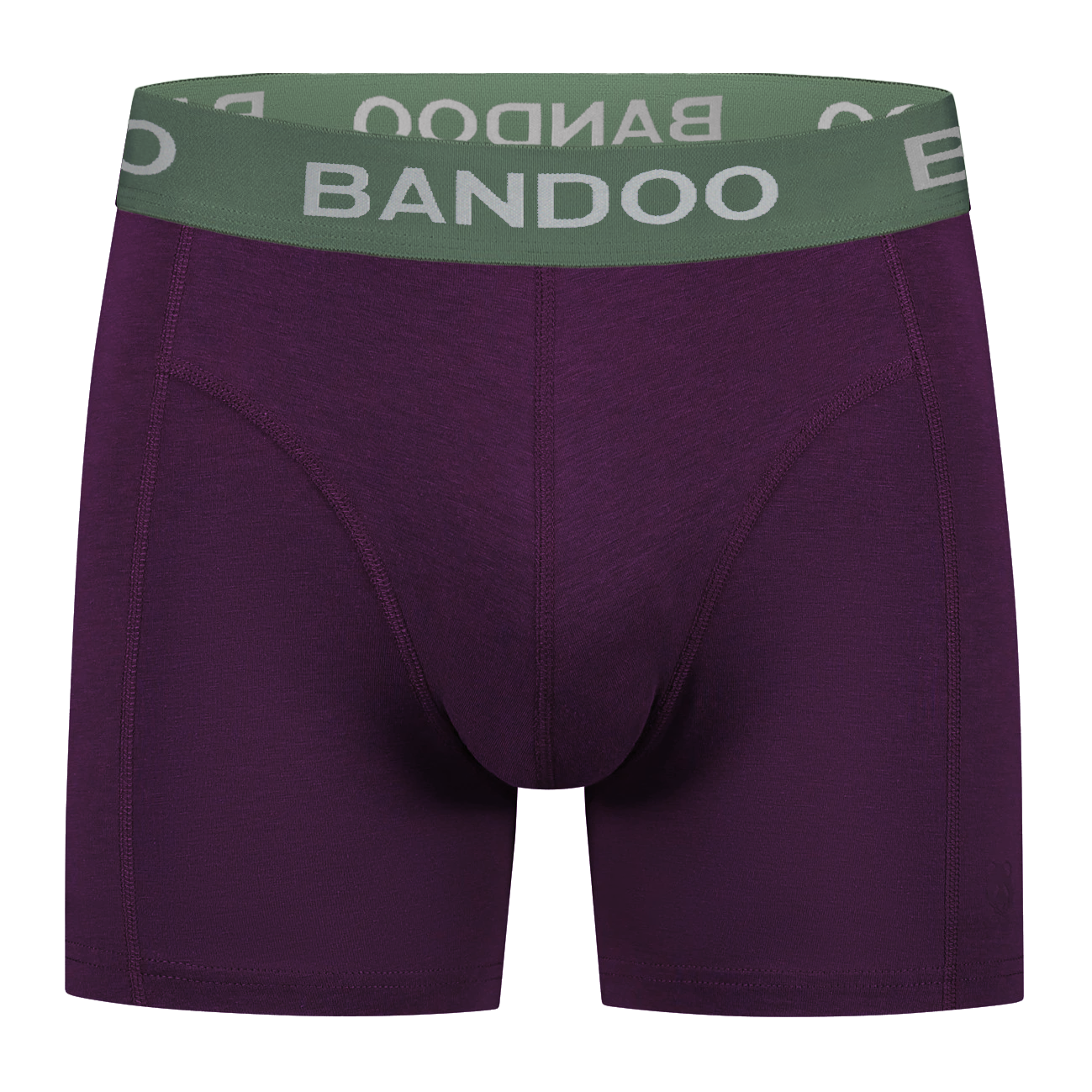 2-Pack Bamboo Boxers - Green + Purple