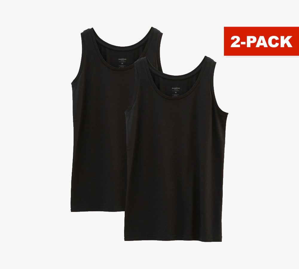 2 x Singlet | Black