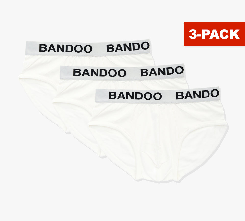 3 x Slip | White