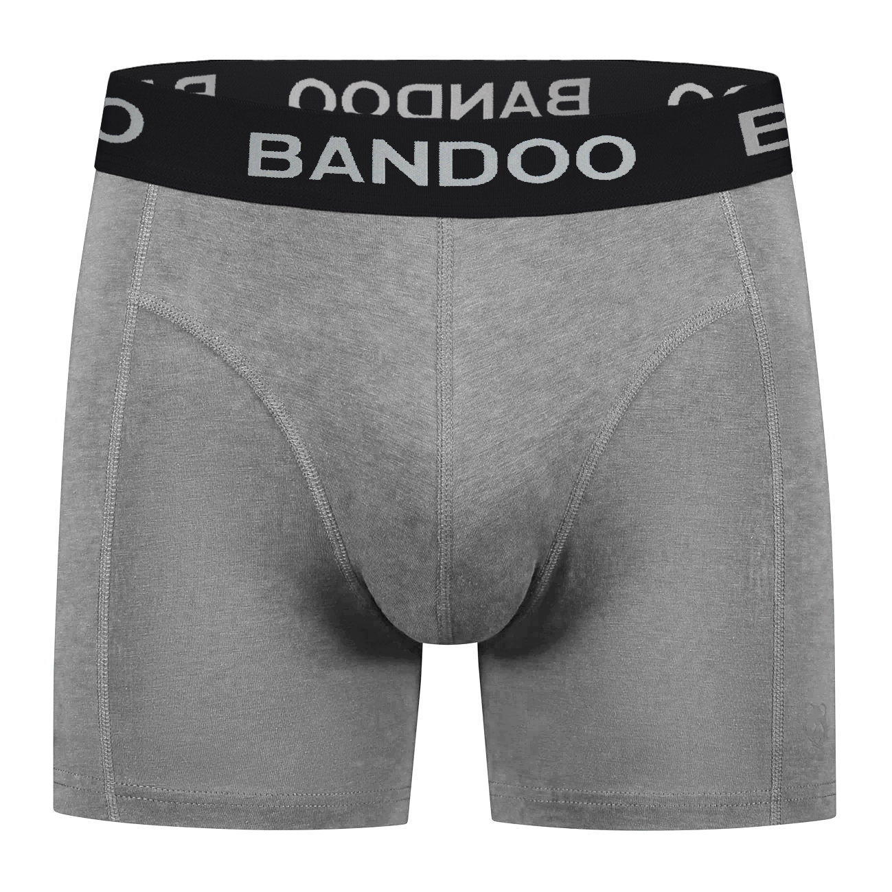 2-Pack Bamboo Boxers - Black + Grey