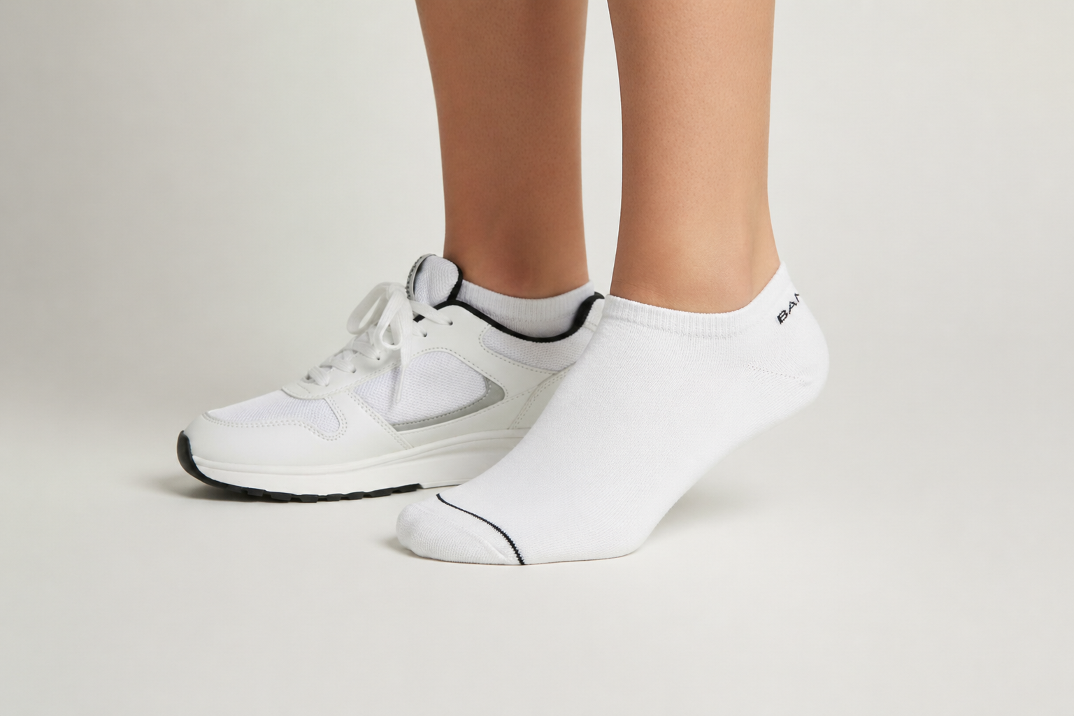 Bamboe Sneakersokken – 3-Pack Wit