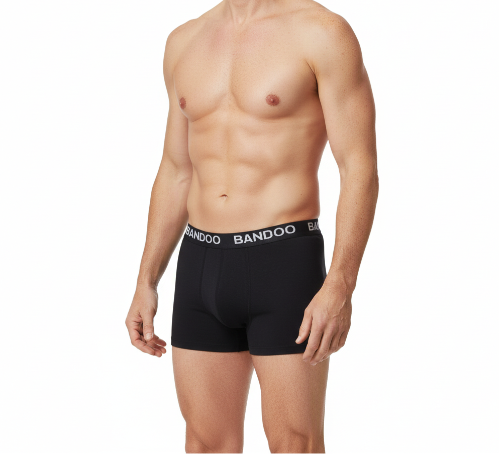 Bamboe Trunks – 2-Pack Zwart / Navy