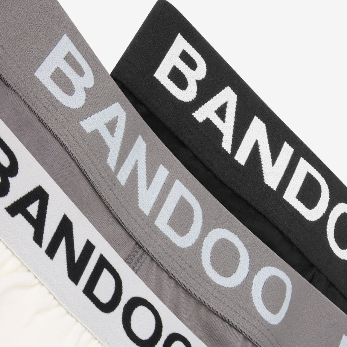 Boxershorts - 3-Pack - Onyx Black - Cool Grey - Vanilla White