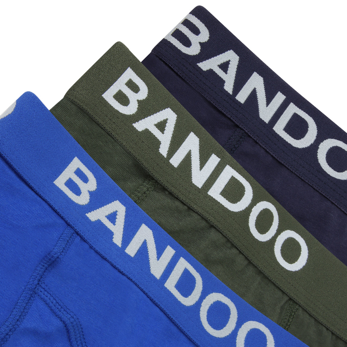 Boxershorts - 3-Pack - Cobalt Crush - Army Green - Navy Eclipe