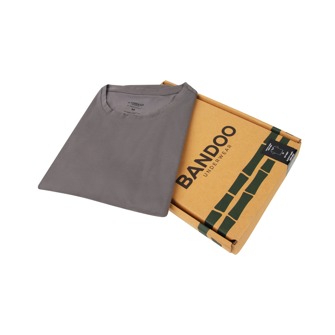 T-Shirt Ronde Hals | Cool Grey