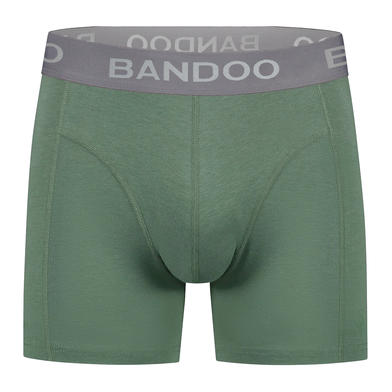2-Pack Bamboo Boxers - Green + Grey