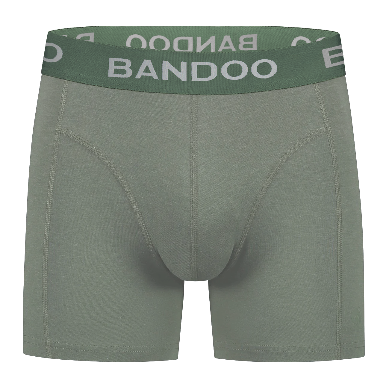 2-Pack Bamboo Boxers - Green + Grey