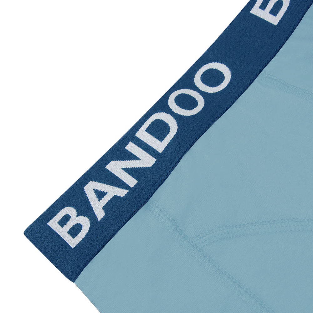 2-Pack Bamboo Boxers - Cobalt Blue + Sky Blue