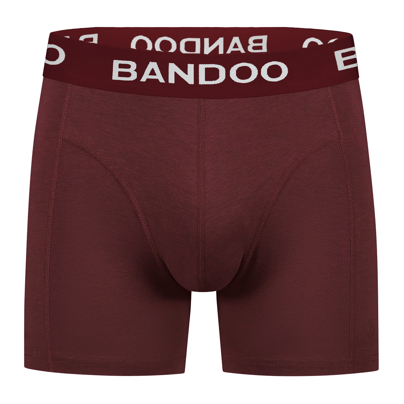 1-Pack Bamboo Boxer - Burgundy
